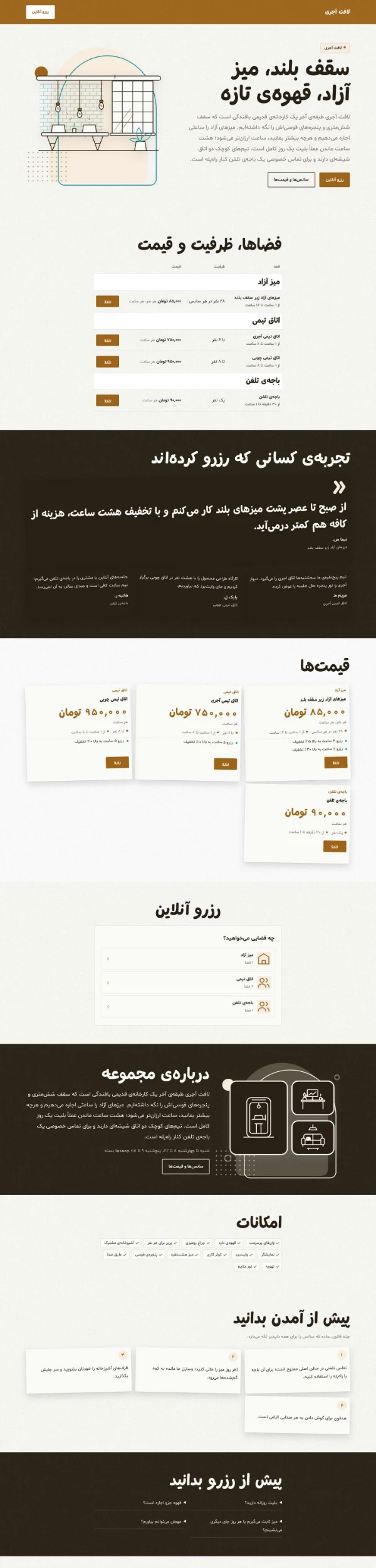 فضای کار لافت